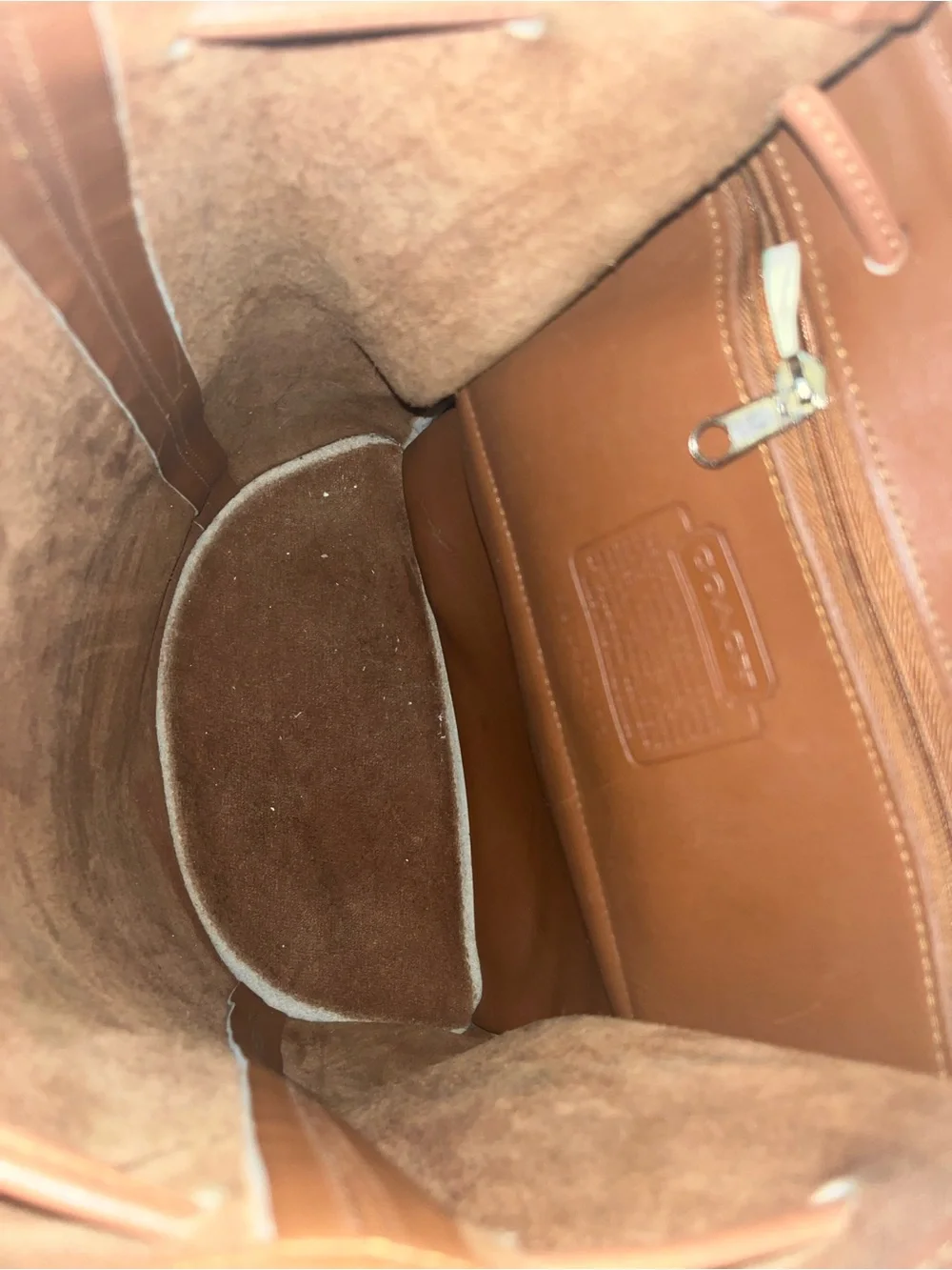 Old Coach Backpack Brown Turnlock  Vintage Leather Made In USA